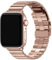 Fullmosa kompatibel mit Apple Watch Armband 49mm 45mm 44mm 42mm 41mm 40mm 38mm, Edelstahl-Metall-iWatch Ersatzarmband für Apple Watch Series Ultra 2/ Ultra SE Series 9 8 7 6 5 4 3 2 1,Rosegold