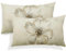 YCOLL Kissenbezug 30x50 2er Set Dekokissen Leinen Sofakissen,Zierkissen Florales Aquarellgemälde Kissenbezüge,für Sofa Schlafzimmer Wohnzimmer Outdoor Kissenhülle 30x50cm A257-12
