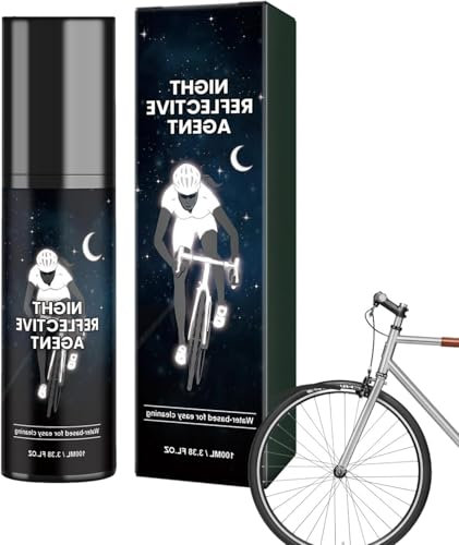 Peinture en aérosol Brillante dans Le Noir, Peinture en aérosol réfléchissante Nocturne, Peinture en aérosol pour Tissu Brillant, Spray d'éclairage Nocturne extérieur (Blanc)