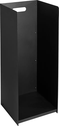 Adam Burton Large Firewood Log Holder in Black