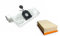 1 filtre lavable + 5 sacs d'aspirateur Pro Kallefornia K935 de classe de poussière M, convient pour Karcher NT 30/1 Tact Te L