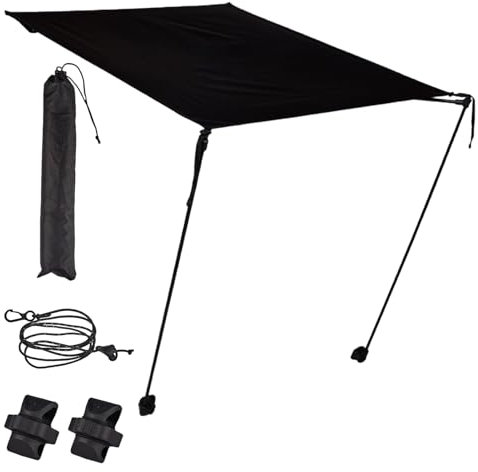 Xvilmaun Toldo Plegable para Silla de Playa, sombrilla portátil Resistente para Adultos, Viajes, Playa, Patio, jardín, Deportes, portones Traseros, Senderismo