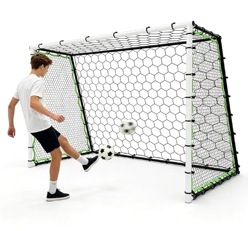 Virimolo But de Foot 2 en 1 Rebond 213,5x153x110cm Multifonction extérieur