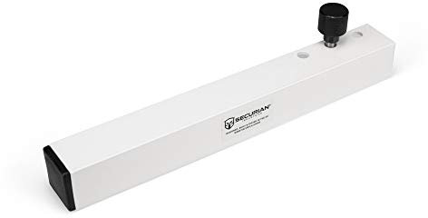 French Patio Door Bar Lock - Secure French Door Security Lock for Home and Office