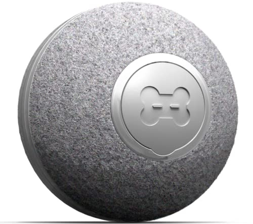 Cheerble Katzenspielzeug/Smart Balls, 3 Modi für Katzen Verschiedene Persönlichkeiten, USB Aufladen Katze Stuff, Automatisches Katzenspielzeug als Katzengeschenke (Grau)