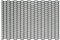 Griglia 120x40 cm tuning universale sagomabile per auto nido d'ape esagono 8x18 mm colore Nero 04607