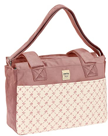 safta Unisex Kinder Artikel Anpassbare Tasche für Kinderwagen Zubehör für Babys Marsala, bunt, Medium