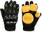 pistro Schutzhandschuhe für Handflächen, Longboard-Skate-Handschuhe mit verstellbarer Handgelenkschlaufe, A