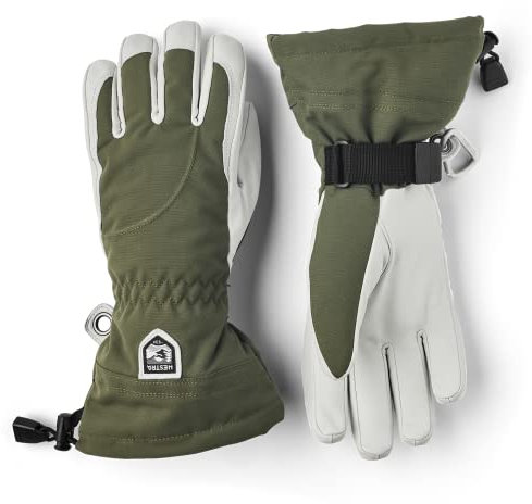 HESTRA Damen Skihandschuhe Heli SKI Female 5 Olive (403) 9