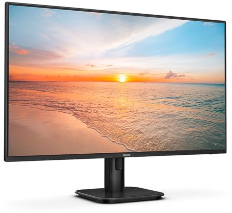 PHILIPS 27E1N1300A - 27 Inch FHD Monitor, 100Hz, IPS, 1ms, USB-C Power delivery, Speakers, LowBlue Mode, FlickerFree (1920 x 1080, 250 cd/m², HDMI 1.4 / USB-C)