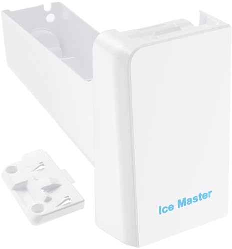 Verbesserter DA82-01396A Kühlschrank-Eiskübel, kompatibel mit Samsung Eiswürfelbereiter, Ersatz-Eiswürfelbehälter-Teile DA97-12604A, RF323TEDBSR, RF263TEAESR, RF30HBEDBSR, RF31FMEDBSR