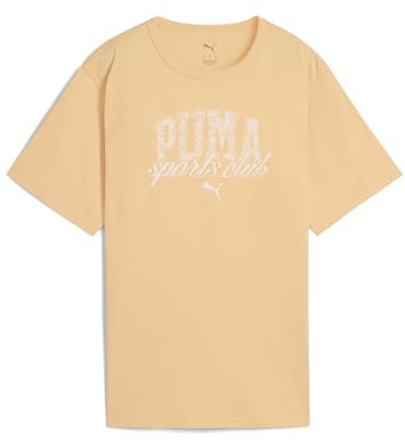 PUMA Unisex Class Relaxed Tee T-Shirts, Almost Apricot,