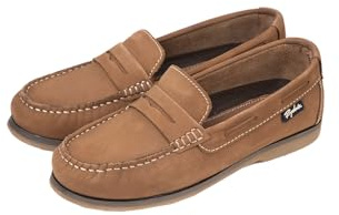 Ladies Leather Tassel Loafers Women's Footwear Shoes Deck Shoes Shoe (Caramel, UK Footwear Size System, Adult, Women, Numeric, Medium, 3)