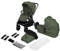 LIONELO MIKA PLUS 2-in-1 Buggy 0-48 Monate bis 22 kg Babywanne bis 9 kg, Rückenlehne und Füße verstellbar, AiryDots,Dämpfung, 360° drehbare PU-Räder, XXL-Verdeck