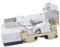 Serrure De Porte Servomoteur Bloc De Verrouillage De Porte De Voiture pour Peugeot 307 Commande Centrale Moteur, Actionneur De Verrouillage(Avant Gauche)