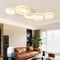 BAYHT Deckenlampe mit Fernbedienung, Wohnzimmerlampe with Matter Kompatibel Mit HomeKit, Alexa, Google and IFTTT, 50W Modern LED Deckenleuchte Für Schlafzimmer Wohnzimmer (100cm, Weiß)