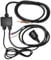 Power Splitter Set 32 | Anschlussleitung 3er Verteilerbox | Geeignet für 2 Abnehmer als Küchenverteiler Anschluss Box | 2 m Elektroleitung schwarz | Stromverteiler für zwei Geräte wie Herd Kochfeld
