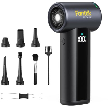 Fanttik B11 Pro Max Electric Air Duster with Powerbank Function (Black)
