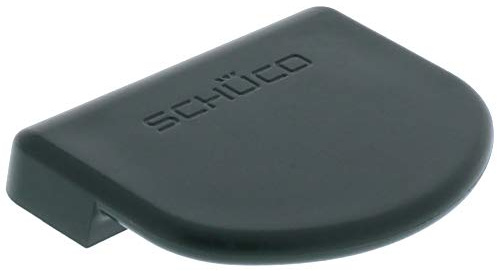 Schüco Balkontürgriff Ziehgriff + ToniTec Schraubenset Terrassentürgriff Tannen grün (RAL6009)