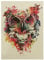 2 x Eule als buntes Watercolor Body Temporary Fake Tattoo - KM014 (2)