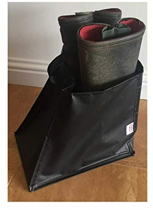 Black Welly Boot bag - Muddy Wellington Boot Storage Bag
