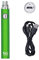 5GVAPE EVOD EGO Electronic Cigarette, USB Rechargeable 650mAh Long Lasting Vape Battery, 510 Thread E-Shisha Hookah Vape Battery for CE4 Tank Atomizer, No E Liquid (Green)