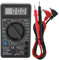 Digital Multimeter, Voltmeter Batterietester Spannungsprüfer AC/DC Spannung Strom Prüfer Durchgangsprüfer Ohm Volt Ampere Messgerät mit LCD Display für Auto und Haushalt Elektro