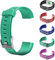 Cymwer 1pcs Replacement Strap for ID115Plus HR Smart Watch, Adjustable Soft Silicone Replacement Wrist Watch Strap, Colorful Replacement Watchband for Fitness Tracker Watch（No Tracker）