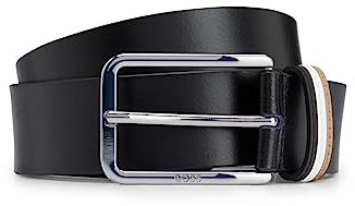 BOSS Herren Calis-loop_sz35 APPAREL_BELT, Black1, 110 EU