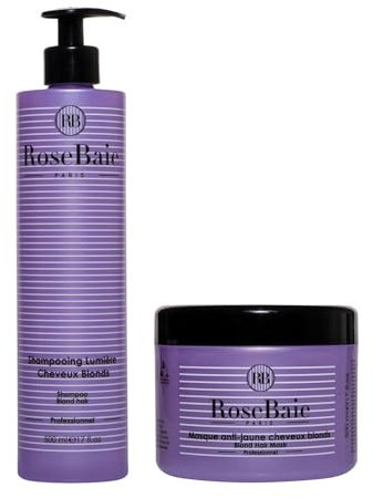 Kit Anti-jaune x Spécial Blonde RoseBaie 2 produits de 500 ml