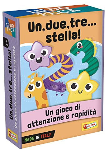 Lisciani Spiele Ludoteca Die Karten der Kinder 123 Stern, 100569