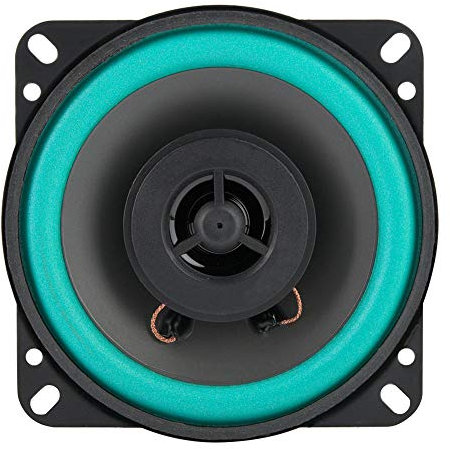 Haut Parleur 10Cm,Haut Parleur Voiture 10Cm,Coussin De Vélo De Montagneéquipement Visuel Incar 4 Pouces 100W Tweeter De Voiture Super Power Loud Speaker Musique De Porte De Véhicule O Haut-Par