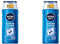 NIVEA MEN Strong Power Shampoo, kräftigendes Haarshampoo ohne Silikone und Mikroplastik, Männer Shampoo mit Meeresmineralien und pH-optimierter Formel (250 ml) (Packung mit 2)