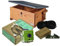 greenfeathers Green Feathers - Komplettset Igelhaus mit WiFi Kamera