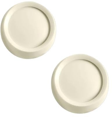 CAMGJORT 26115-T Round Fan Control Light Dimmer Switch Knob, 25 Inch Dia D Shaped Shaft (2,Light Almond)