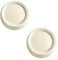 CAMGJORT 26115-T Round Fan Control Light Dimmer Switch Knob, 25 Inch Dia D Shaped Shaft (2,Light Almond)