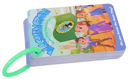 BESTonZON 1 Satz Bildungskarten Karteikarten Mit Landesflagge Karteikarten Lernen Lernkarten Zur Nationalflagge Flaggen-lernkarten Karteikarten 3x5 Lernkarten Mit Großbuchstaben Papier