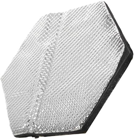 FELTECHELECTR Speaker Sound Insulation Material Sound Dampening Material Audio Noise Insulation Car Sound Deadening Material Mat Auto Audio Deadener Foam Shield Insulation Aluminum Silver
