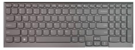 fqparts Replacement Laptop Keyboard for Lenovo Yoga Slim 7 Prox 14ARH7 IAH7 US United States Edition