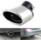 PolarLander Tubo de Escape de Escape 1pc Tubo de Cola Silenciador Trasero Acero Inoxidable End Trim
