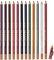 12 Farben Professionelle Lippenstift Lipliner Make-Up Wasserdichte Matte Lip Liner Bleistift Set (12 teile/paket)