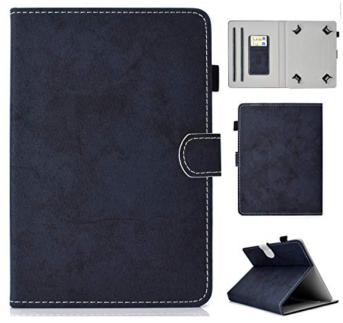 RLTech Universal Hülle für 7 Zoll Tablet, Flip Lightweight Etui Case Cover Tasche Schutzhülle für VANKYO MatrixPad S7 / Winnovo T7 / HAOQIN 7 Zoll, Schwarz