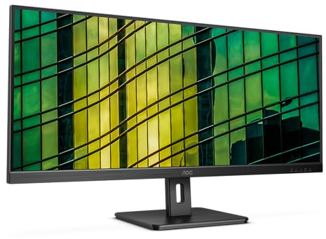 AOC E2 Q34E2A LED display 86.4 cm (34) 2560 x 1080 pixels Full HD+ Black