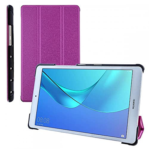 COOVY® Handywelt-Niefern - Custodia protettiva ultra sottile per Huawei Mediapad M5 Lite da 8, colore: Rosa
