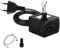 180L/H 3W Mini-Tauchpumpe, Aquarienpumpe Mini-Wasserpumpe mit 2 Düsen für Brunnenaquarium, Aquarium, Teichgarten EU-Stecker