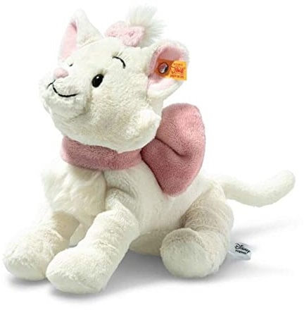 Steiff 24658 Katze Marie 24cm Weiss/rosa Disney, 9