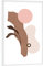 artboxONE Poster mit weißem Rahmen 75x50 cm Natur Blush Nature Impressions - Bild Nature Formen Holiday