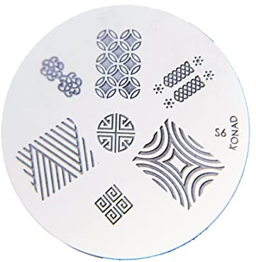 Konad Schablone Stamping Stampingschablone S06