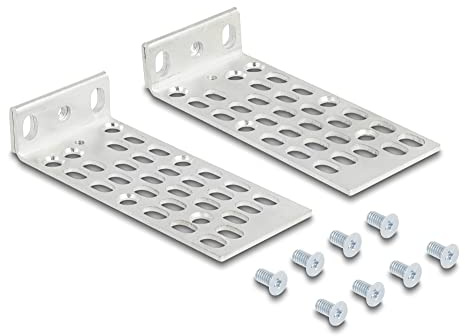 Delock Universelles Rack Montage Set 2 Stück