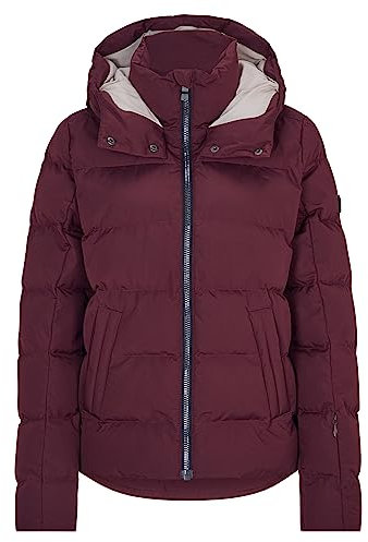Ziener Damen TUSJA Ski-Jacke/Winter-Jacke | warm, atmungsaktiv, wasserdicht, velvet red, 34